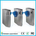 304# stainless steel glass turnstiles RS485 flap turnstile